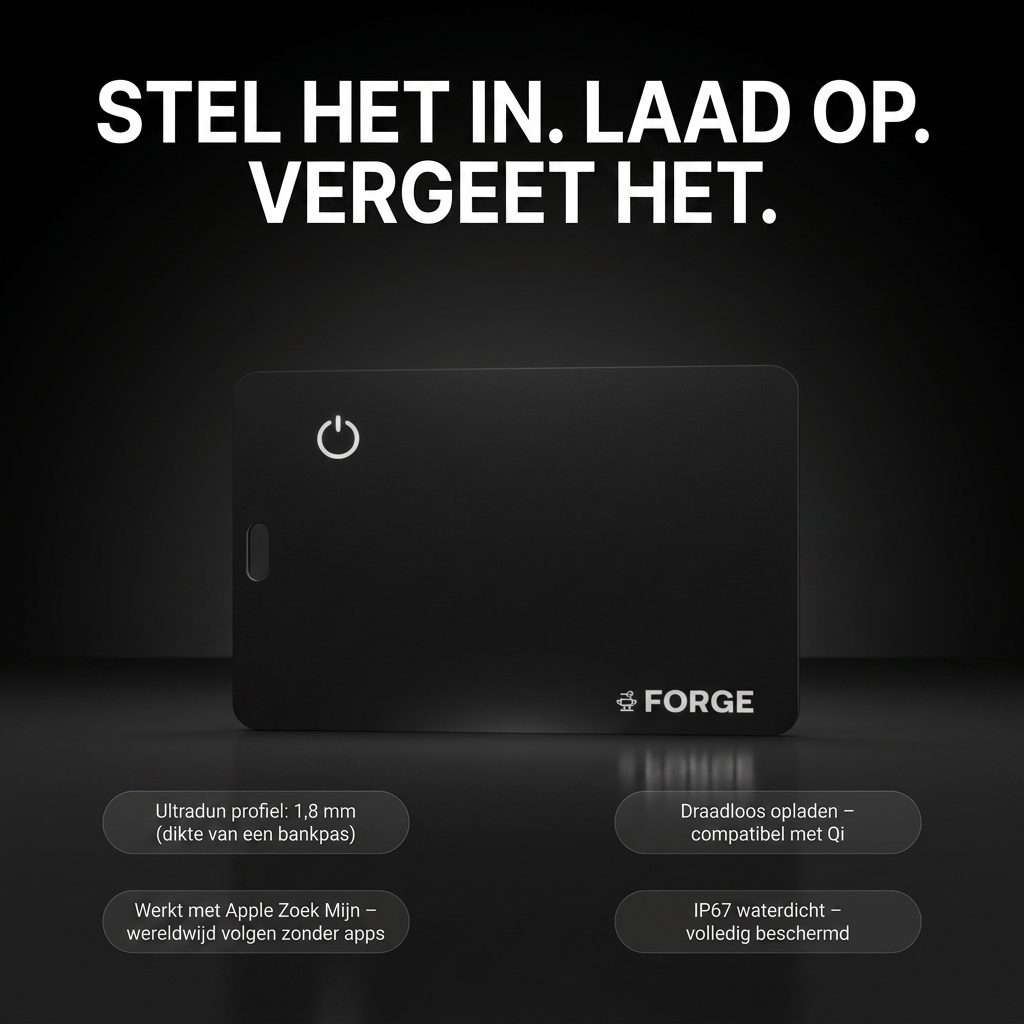 Forge Wallet – Raak je portemonnee nooit meer kwijt