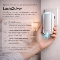 LuchtZuiver – Schone lucht in huis, zonder filters of gedoe