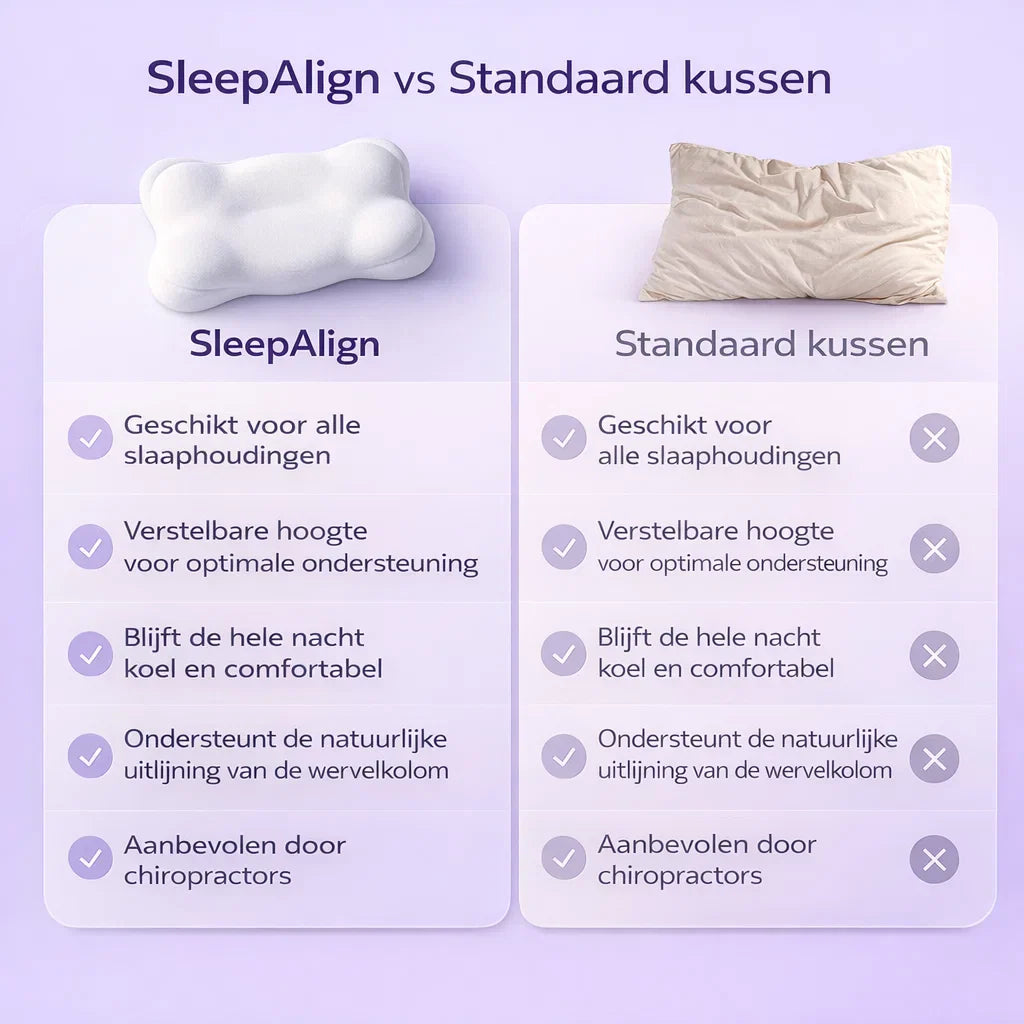 SleepAlign – Word wakker zonder nekpijn